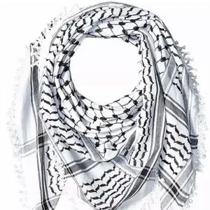 Keffiyeh thick heavy fringes Palestine Kuffyeh (Palestinian Seller)